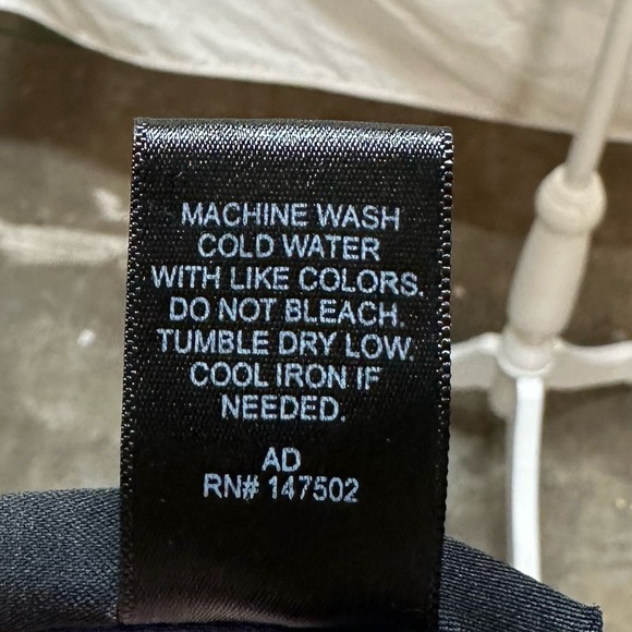 Ashley Stewart Blue and Yellow Sheer Long Sleeve Blouse Size 26/28 - Picture 12 of 12